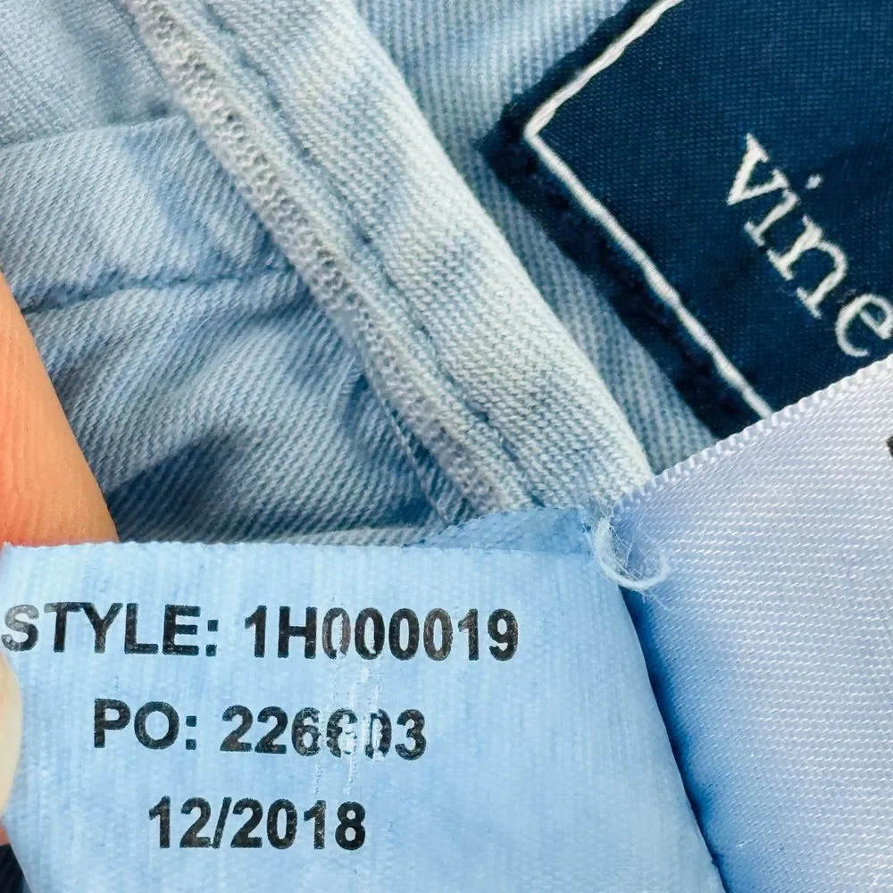 Vineyard Vines Shorts‎ Mens 40 Blue Island Garment Dye Cotton Stretch Chino 7